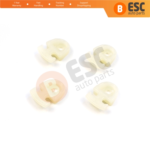4 Pieces Sunroof Sun Shade Cover Panel Upholstery Repair Clips for Audi A6 S6 RS6 C6 4F 2004-2011 A4 B7 8E/8H 2004-2008 4F0877255B