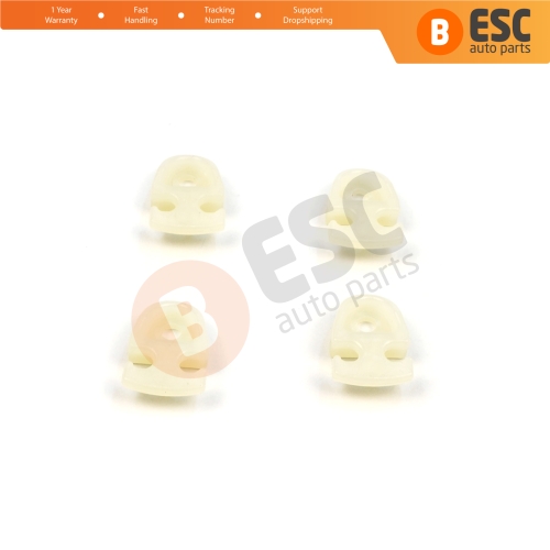 4 Pieces Sunroof Sun Shade Cover Panel Upholstery Repair Clips for Audi A6 S6 RS6 C6 4F 2004-2011 A4 B7 8E/8H 2004-2008 4F0877255B