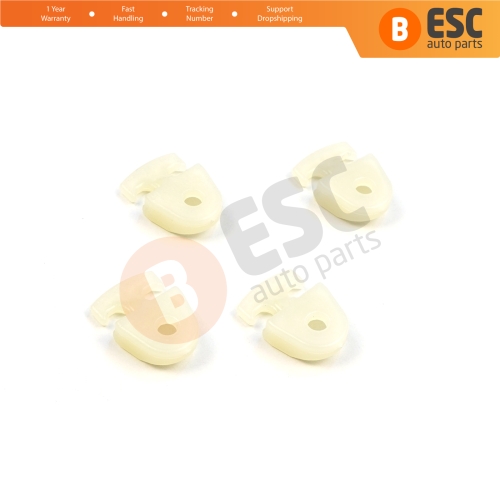 4 Pieces Sunroof Sun Shade Cover Panel Upholstery Repair Clips for Audi A6 S6 RS6 C6 4F 2004-2011 A4 B7 8E/8H 2004-2008 4F0877255B