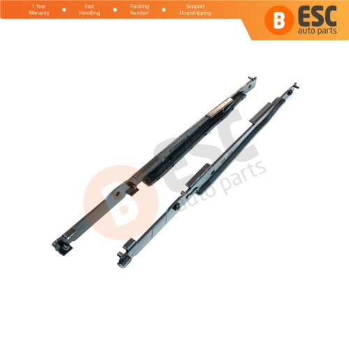 2 Pcs Sunroof Runner Track Slider Guide Repair Metal Parts for BMW 3 E91 5 E61 X3 E83 X5 E53 E70 Cullinan RR31 54138408062