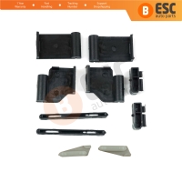 10 Pcs Sunroof Runner Track Slider Curtain Shade Guide Repair Clips for BMW 3 E91 5 E61 X3 E83 X5 E53 E70 Cullinan RR31 54137155683