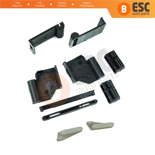 10 Pcs Sunroof Runner Track Slider Curtain Shade Guide Repair Clips for BMW 3 E91 5 E61 X3 E83 X5 E53 E70 Cullinan RR31 54137155683