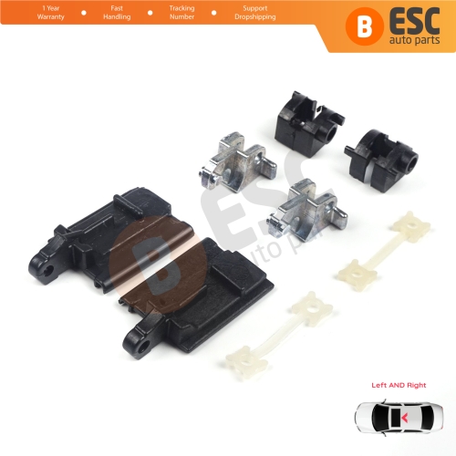 Sunroof Sliding Rail Lift Lever Hinge Repair 8 Pieces Set Left Right for BMW 3 Series E36 E46 7 Series E38 54128119747 54128119748