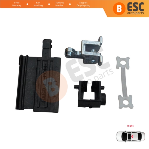 Sunroof Sliding Rail Lift Lever Hinge Repair 4 Pieces Set Right for BMW 3 Series E36 E46 7 Series E38 54128119748