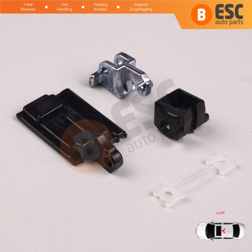 Sunroof Sliding Rail Lift Lever Hinge Repair 4 Pieces Set Left for BMW 3 Series E36 E46 7 Series E38 54128119747