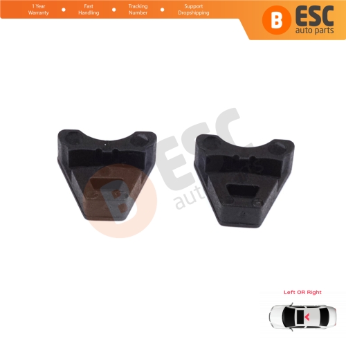 2 Pieces Sunroof Rail Frame Glass Slider Guide Repair Bracket for Mercedes CLA A C E Class W176 W177 W205 C207 C117