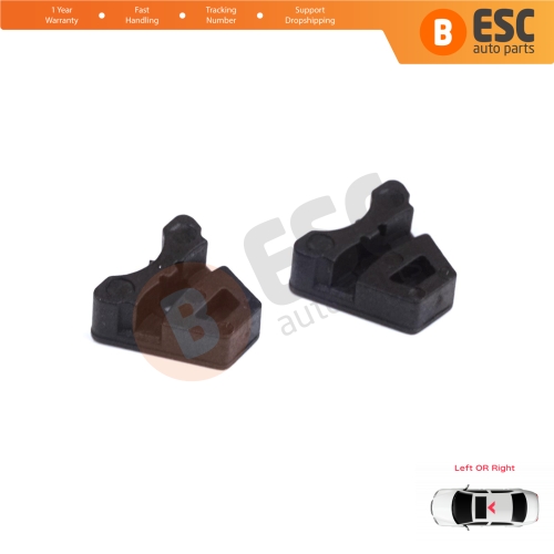 2 Pieces Sunroof Rail Frame Glass Slider Guide Repair Bracket for Mercedes CLA A C E Class W176 W177 W205 C207 C117