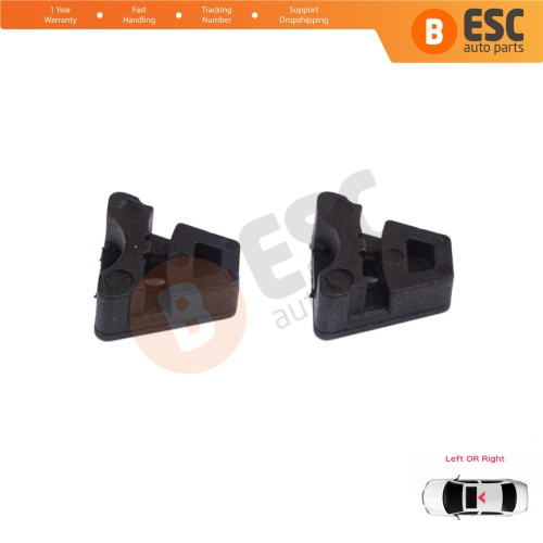 2 Pieces Sunroof Rail Frame Glass Slider Guide Repair Bracket for Mercedes CLA A C E Class W176 W177 W205 C207 C117