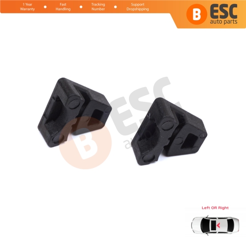 2 Pieces Sunroof Rail Frame Glass Slider Guide Repair Bracket for Mercedes CLA A C E Class W176 W177 W205 C207 C117