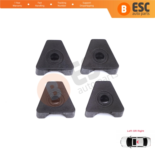 4 Pieces Sunroof Rail Frame Glass Slider Guide Repair Bracket for Mercedes CLA A C E Class W176 W177 W205 C207 C117