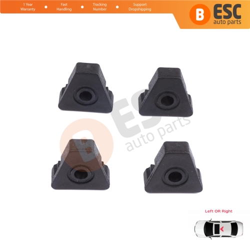 4 Pieces Sunroof Rail Frame Glass Slider Guide Repair Bracket for Mercedes CLA A C E Class W176 W177 W205 C207 C117