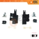 8 Pieces Sunroof Slider Guide Rail Left Right Bracket Clips Set for BMW 5 Series E39 1996-2003 4/5 Door X5 E53 2000-2006 811694522 811694523