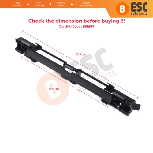 Roof Rail Trim Strip Carrier Cover Rack Plug Lid Clip for Vauxhall Opel Astra H 2004-2014 Zafira B 2005-2015 5187877 5187878 