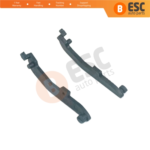 2 Pieces Sunroof Curtain Slider Suspended Headliner Parts Rear for BMW 3 E91 5 E61 X3 E83 X5 E53 E70 Cullinan RR31 54107198762