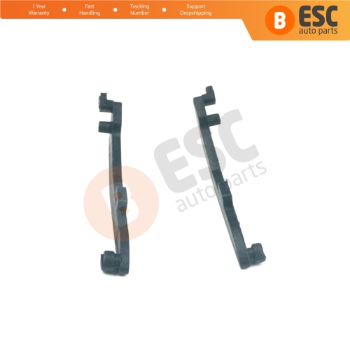 2 Pieces Sunroof Curtain Slider Suspended Headliner Parts Rear for BMW 3 E91 5 E61 X3 E83 X5 E53 E70 Cullinan RR31 54107198762