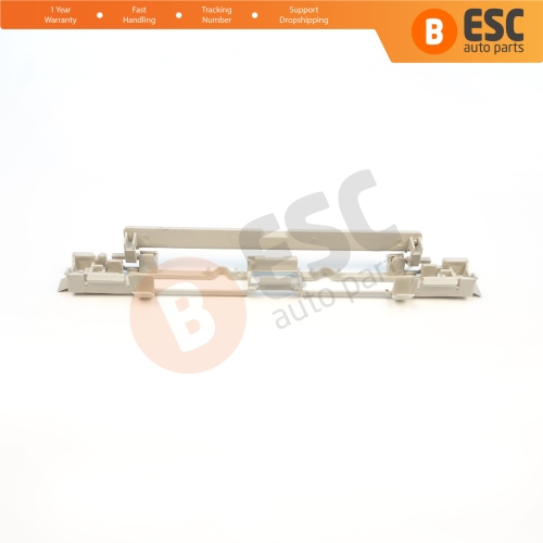 Roof Rail Trim Strip Carrier Cover Rack Plug Lid Beige for Vauxhall Opel Astra H 2004-2014 Zafira B 2005-2015 5187877 5187878 