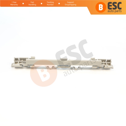 Roof Rail Trim Strip Carrier Cover Rack Plug Lid Beige for Vauxhall Opel Astra H 2004-2014 Zafira B 2005-2015 5187877 5187878 