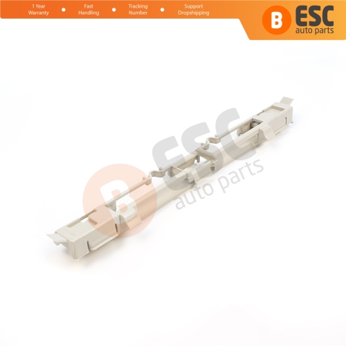 Roof Rail Trim Strip Carrier Cover Rack Plug Lid Beige for Vauxhall Opel Astra H 2004-2014 Zafira B 2005-2015 5187877 5187878 
