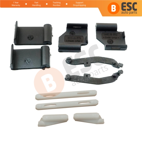 10 Pcs Sunroof Runner Track Slider Curtain Shade Guide Repair Clips for BMW 3 E91 5 E61 X3 E83 X5 E53 E70 Cullinan RR31 54137155683