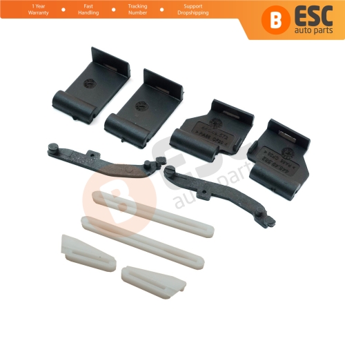10 Pcs Sunroof Runner Track Slider Curtain Shade Guide Repair Clips for BMW 3 E91 5 E61 X3 E83 X5 E53 E70 Cullinan RR31 54137155683