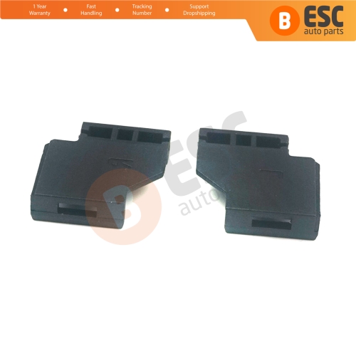 2 Pcs Sunroof Runner Track Slider Curtain Shade Guide Repair Clips for BMW 3 E91 5 E61 X3 E83 X5 E53 E70 Cullinan RR31 54137155683