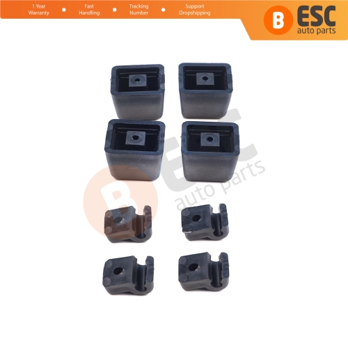 Front Turn Signal Headlamp Surround Grille Bearing Fender Clamps Bracket Set for Mercedes G Class W460 W461 0009952820 0008111240