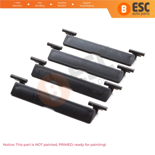 4 Pieces Roof Molding Port Bag Cover 2046983530 for Mercedes C Class W204 2007-2014 95 mm*15 mm