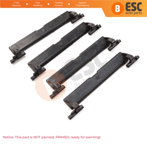 4 Pieces Roof Molding Port Bag Cover 2046983530 for Mercedes C Class W204 2007-2014 95 mm*15 mm