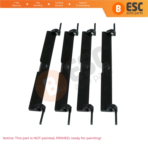 4 Pieces Roof Rack Port Cover Trim 51137312617 for BMW 3 F30 F31 F34 F35 114*12 mm