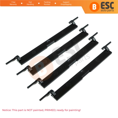 4 Pieces Roof Rack Port Cover Trim 51137312617 for BMW 3 F30 F31 F34 F35 114*12 mm