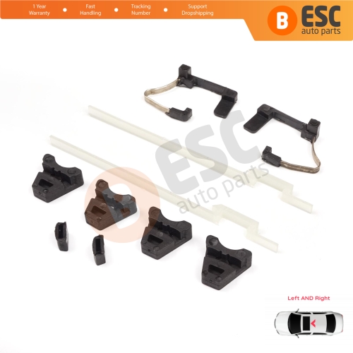 Panoramic Sliding Roof Sunroof Rail Frame Glass Slider Guide Repair Parts for Mercedes CLA A C E Class W176 W177 W205 C207 C117