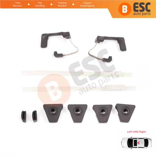 Panoramic Sliding Roof Sunroof Rail Frame Glass Slider Guide Repair Parts for Mercedes CLA A C E Class W176 W177 W205 C207 C117