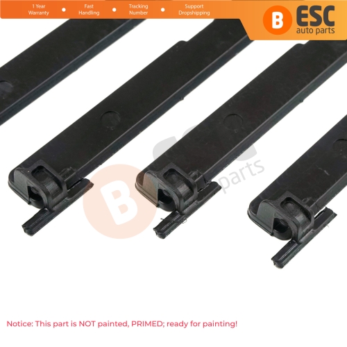 4 Pieces Roof Rack Port Cover Trim 135 mm X 13 mm for BMW 5 F10 F11 51137274739 