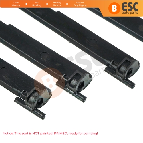 4 Pieces Roof Rack Port Cover Trim 135 mm X 13 mm for BMW 5 F10 F11 51137274739 