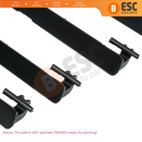 4 Pieces Roof Rack Port Cover Trim 135 mm X 13 mm for BMW 5 F10 F11 51137274739 