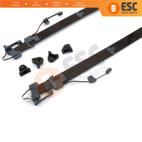 Panoramic Sliding Roof Sunroof Rail Frame Glass Slider Guide Repair Set for Mercedes CLA GLA Class A180 Length 62.5 cm