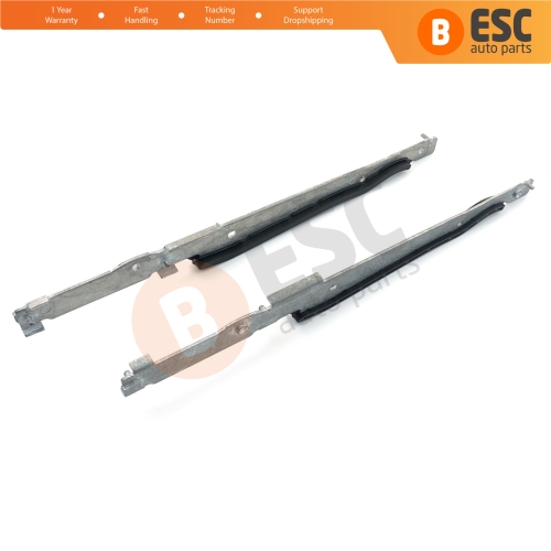 2 Pcs Sunroof Runner Track Slider Guide Repair Metal Parts for BMW 3 E91 5 E61 X3 E83 X5 E53 E70 Cullinan RR31 54138408062