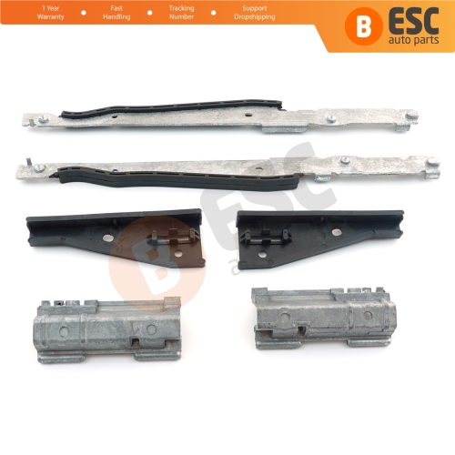 6 Pcs Sunroof Runner Track Slider Guide Repair Parts for BMW 3 E91 5 E61 X3 E83 X5 E53 E70 Cullinan RR31 54138408062