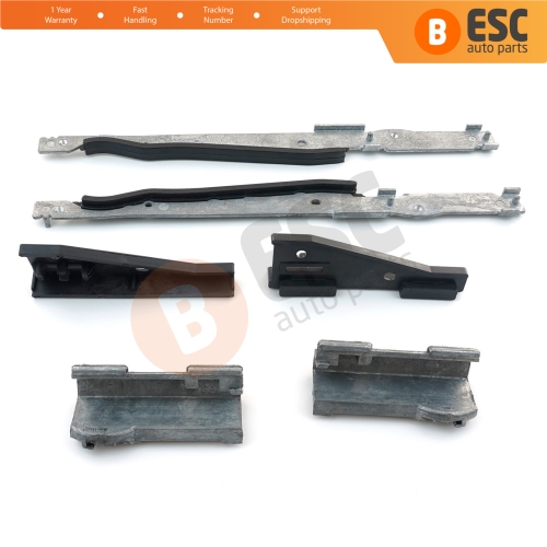 6 Pcs Sunroof Runner Track Slider Guide Repair Parts for BMW 3 E91 5 E61 X3 E83 X5 E53 E70 Cullinan RR31 54138408062