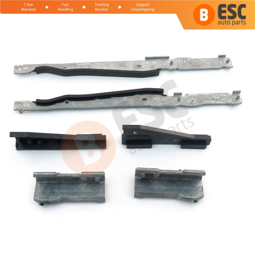 6 Pcs Sunroof Runner Track Slider Guide Repair Parts for BMW 3 E91 5 E61 X3 E83 X5 E53 E70 Cullinan RR31 54138408062