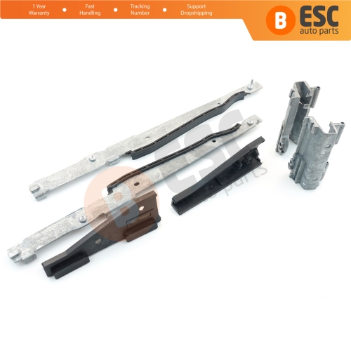 6 Pcs Sunroof Runner Track Slider Guide Repair Parts for BMW 3 E91 5 E61 X3 E83 X5 E53 E70 Cullinan RR31 54138408062