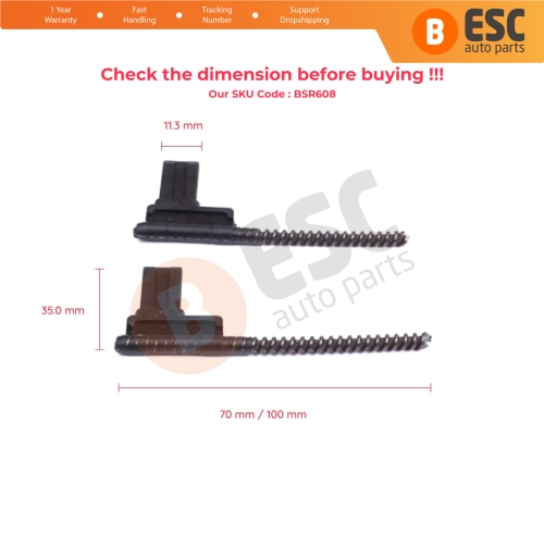Sunroof Shade Curtain Cable End Plastic Repair Parts 91251JD02A for Nissan Qashqai