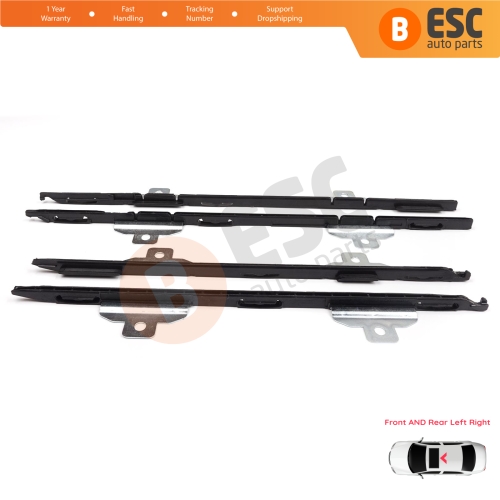 Sunroof Curtain Guide Rail Sliding Bracket Front Rear for BMW X1 E84 MK1 2009-2014 54102993888 