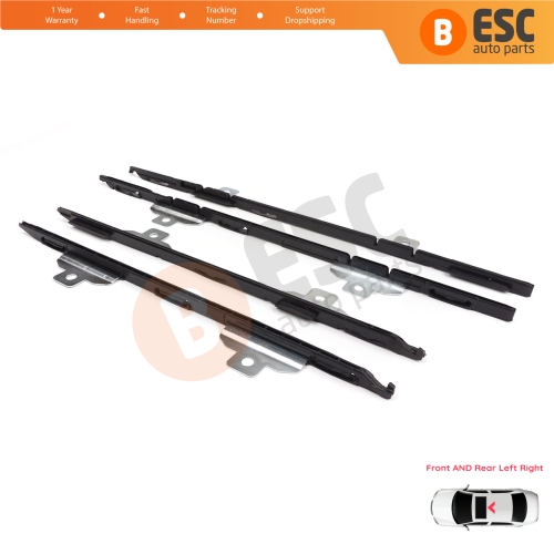 Sunroof Curtain Guide Rail Sliding Bracket Front Rear for BMW X1 E84 MK1 2009-2014 54102993888 
