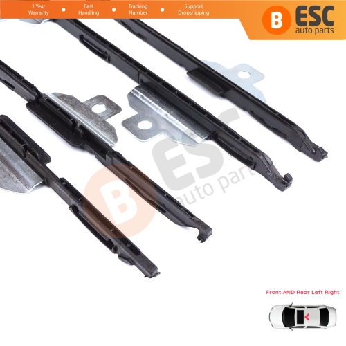 Sunroof Curtain Guide Rail Sliding Bracket Front Rear for BMW X1 E84 MK1 2009-2014 54102993888 