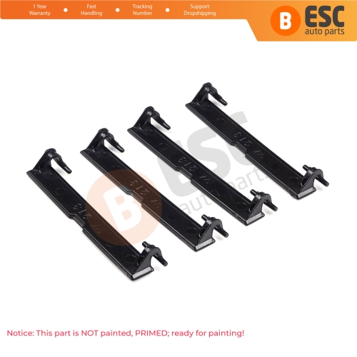 4 Pieces Roof Flap Rack Port Cover Trim A2136900182 for Mercedes E W213 S213 95*12 mm