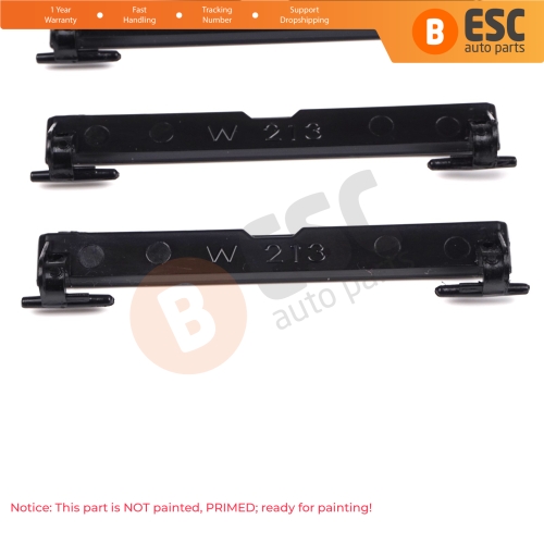 4 Pieces Roof Flap Rack Port Cover Trim A2136900182 for Mercedes E W213 S213 95*12 mm