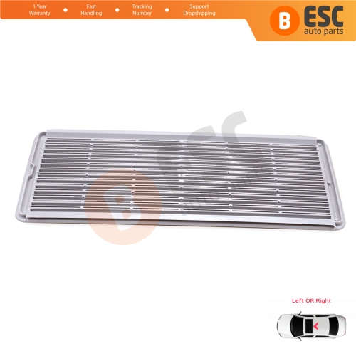 Sunroof Curtain Grille Vent Screen Cover Light Gray for Mercedes W202 W203 W208 W209 W210 W211 W215 W219 W220 W240 W140 A2117840644 