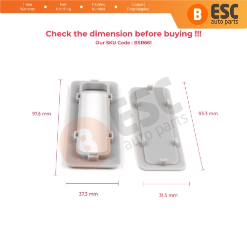 Sunroof Curtain Handle Gray For Mercedes W202 W203 W208 W209 W210 W211 W215 W219 W220 W240 W140 A21178406447