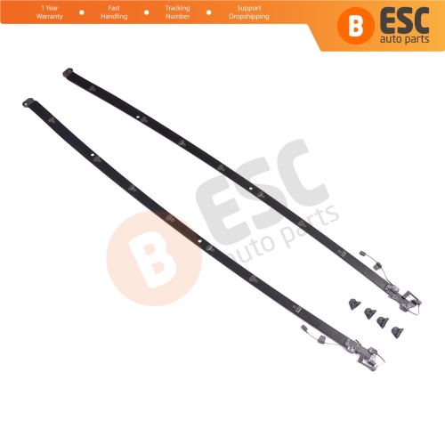 Panoramic Sliding Roof Sunroof Glass Slider Guide Repair Set for Mercedes GLE Class C292 W292 Coupe 2015-2019 2927800600 700 Length 72 cm